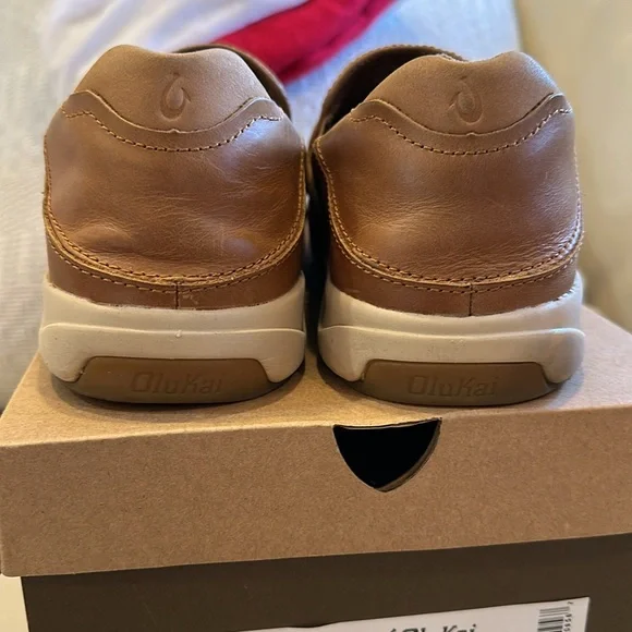 OluKai Lae‘ahi Lauhala - Men’s Woven Leather Shoes - Picture 8 of 10